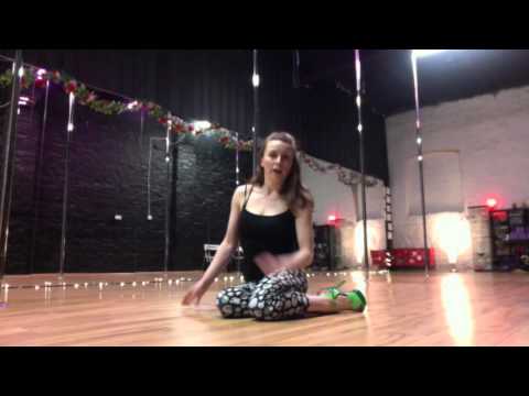 Basic Fankick - A Pole Dance Tutorial By Irish Pole Dance Academy