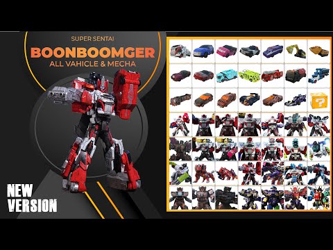 Boonboomger All Vahicle and Mecha