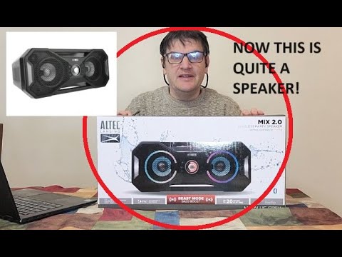 Altec Lansing Mix 2.0 Bluetooth Speaker Review, and it rocks!