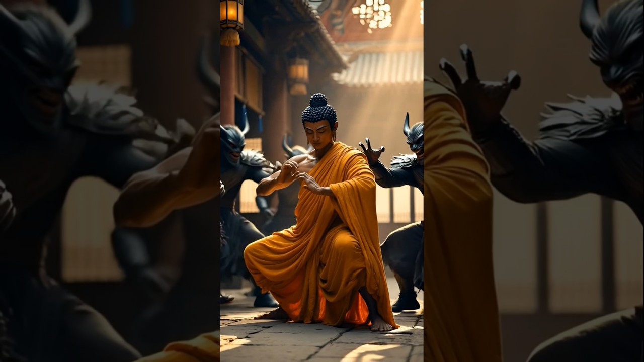 진정한 무소유의 타격감(vs 요괴) The Impact of True Non-Possession (vs. Demons)#MartialArts #buddhistpeace #부처님