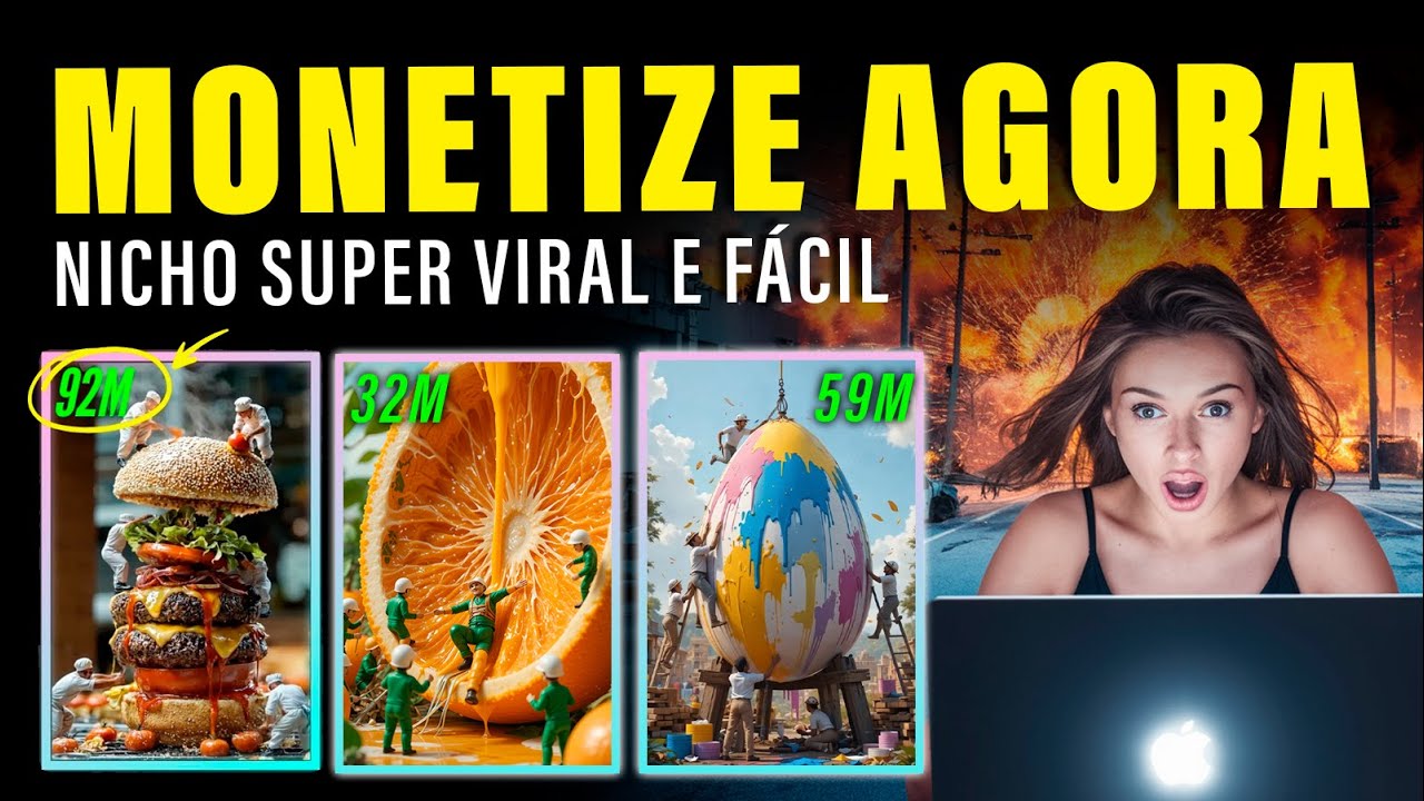 Ganhe R$ 10.000 por mês AGORA | NICHO SUPER VIRAL DE CANAL DARK de MINI TRABALHADORES