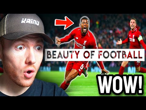 AMERICANS REACT To The Beauty of Football - Greatest Moments