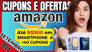 ???? [NOVO] Cupom AMAZON, HOJE, Válido, 2024 | CUPOM de Desconto AMAZON, LIVROS, Celular, Smartphone