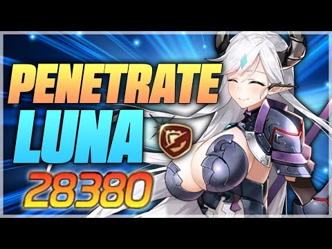 POWER OF PENETRATE LUNA!!! - Epic Seven