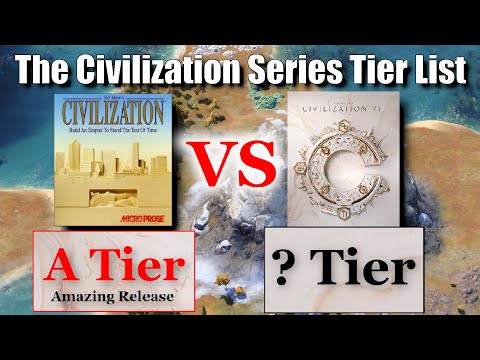 Civilization GAME Tier List from Civ 1 to Civ 7