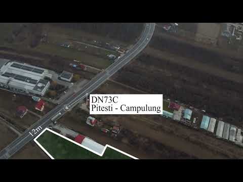 Vanzare Teren Micesti  cu deschidere la DN73