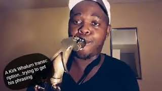 Kirk whalum phrasing (transcription from "song for Evan")