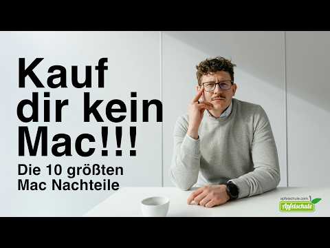 Warum du auf KEINEN FALL einen Mac kaufen solltest 😱 10 Nachteile #macbook