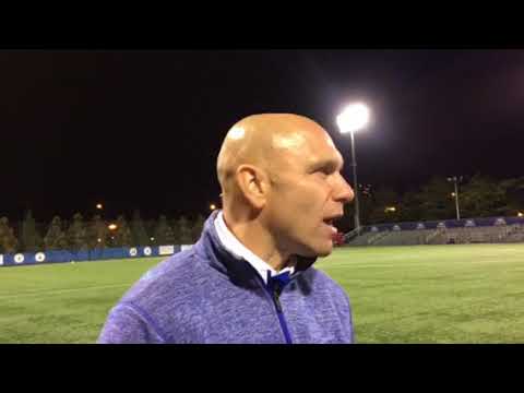 WSOC: Postgame Interview With Hofstra Coach Simon Riddiough Vs. Drexel (9/28/17)