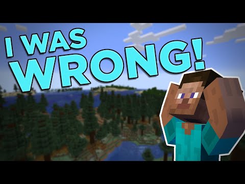 Minecraft's world IS FLAT | The SCIENCE of Minecraft