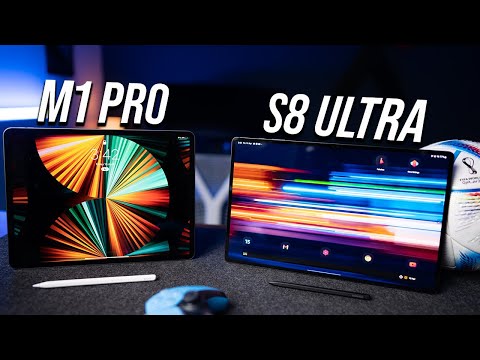 Samsung Tab S8 Ultra vs M1 iPad Pro - THERE IS NO COMPARISON!