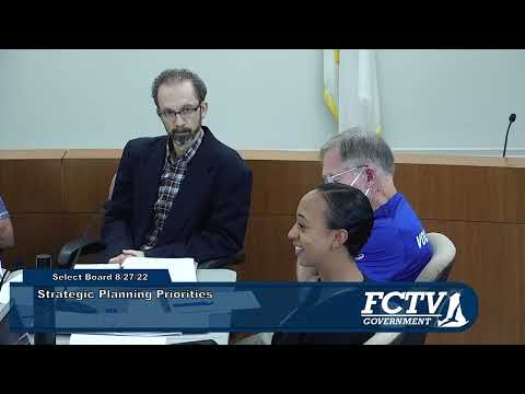 Falmouth Select Board August 27, 2022