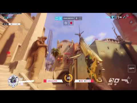 GALE DPS MAIN MCCREE!  MCCREE GAMEPLAY OVERWATCH SEASON 24 TOP 500