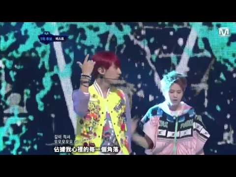 LIVE 繁中字 120802 BEAST - Beautiful Night @ Comeback Stage