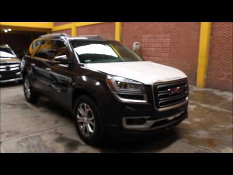 DISAUTO GMC ACADIA PAQ B PIEL GPS DVD QCP ARRANCANDO PERFECTAMENTE 2015