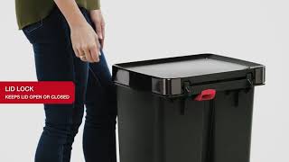 Smart dustbin review and how to assemble |amazon finds|
