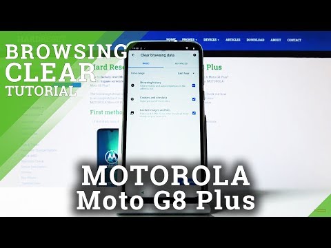 How to Clear Browsing Data in MOTOROLA Moto G8 Plus – Delete Cookies / Browser History
