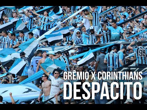 "Despacito - Grêmio x Corinthians - Brasileirão 2017" Barra: Geral do Grêmio • Club: Grêmio