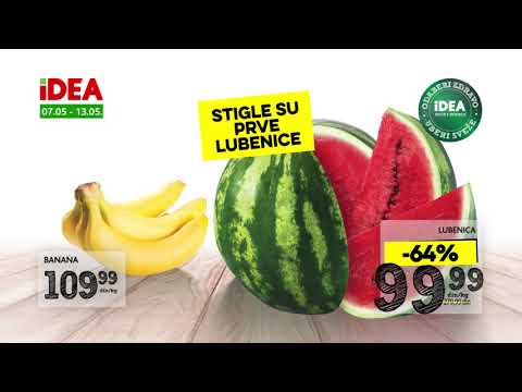 IDEA | Stigle su prve lubenice!