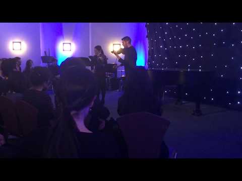 Kyoko Yonemoto, Ferdinando Trematore: S.PROKOFIEV - Sonata for 2 Violins in C major op 56 (II)