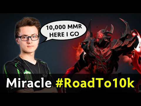 Miracle — road to 10,000 MMR with Shadow Fiend