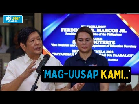 President Bongbong Marcos nagsalita sa isyu nina VP Sara Duterte at First Lady Lisa Araneta Marcos