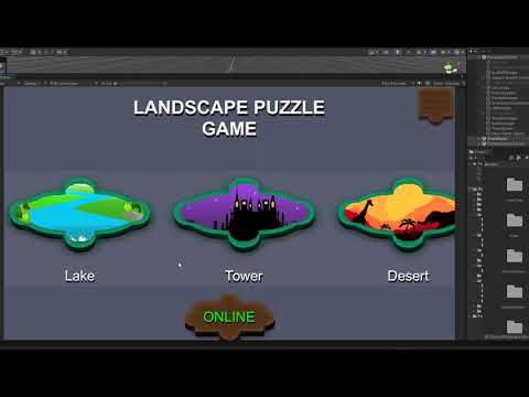 Landscape Puzzle Game