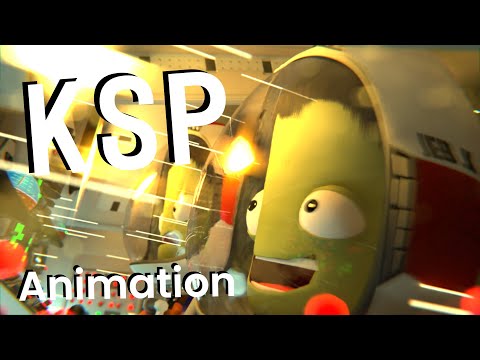 KSP 3D Animation: First Kerbal