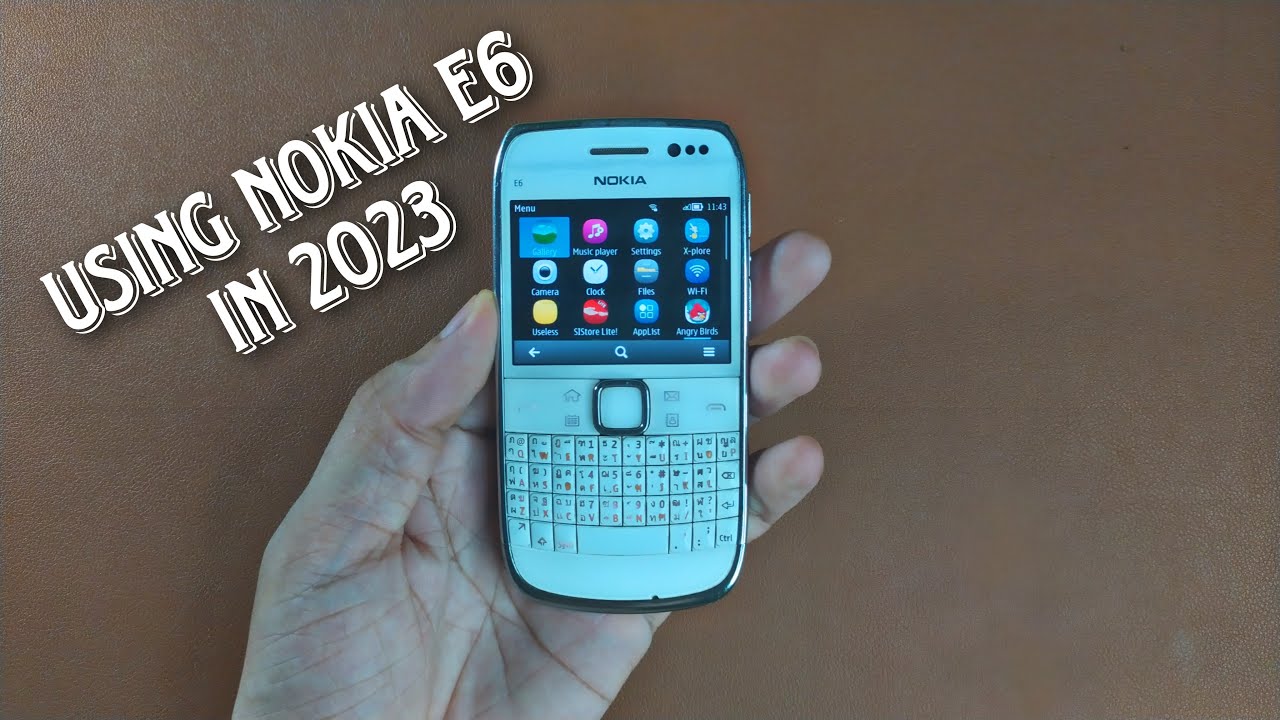 Is it worth buying Nokia E6 in 2023?