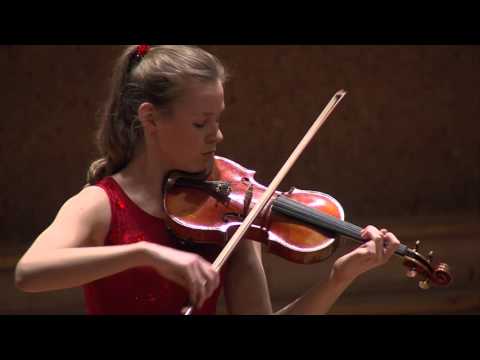 Ugnė Liepa Žuklytė (Lithuania), X International Balys Dvarionas Competition for Young Violinists