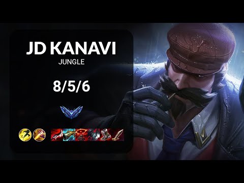 JD Kanavi Graves vs Rek'Sai JUNGLE - KR DIAMOND Patch 13.14