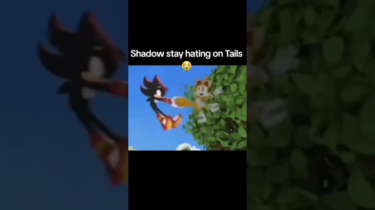 Shadow always has beef with tails #sonic #funny #comedy #sonic3