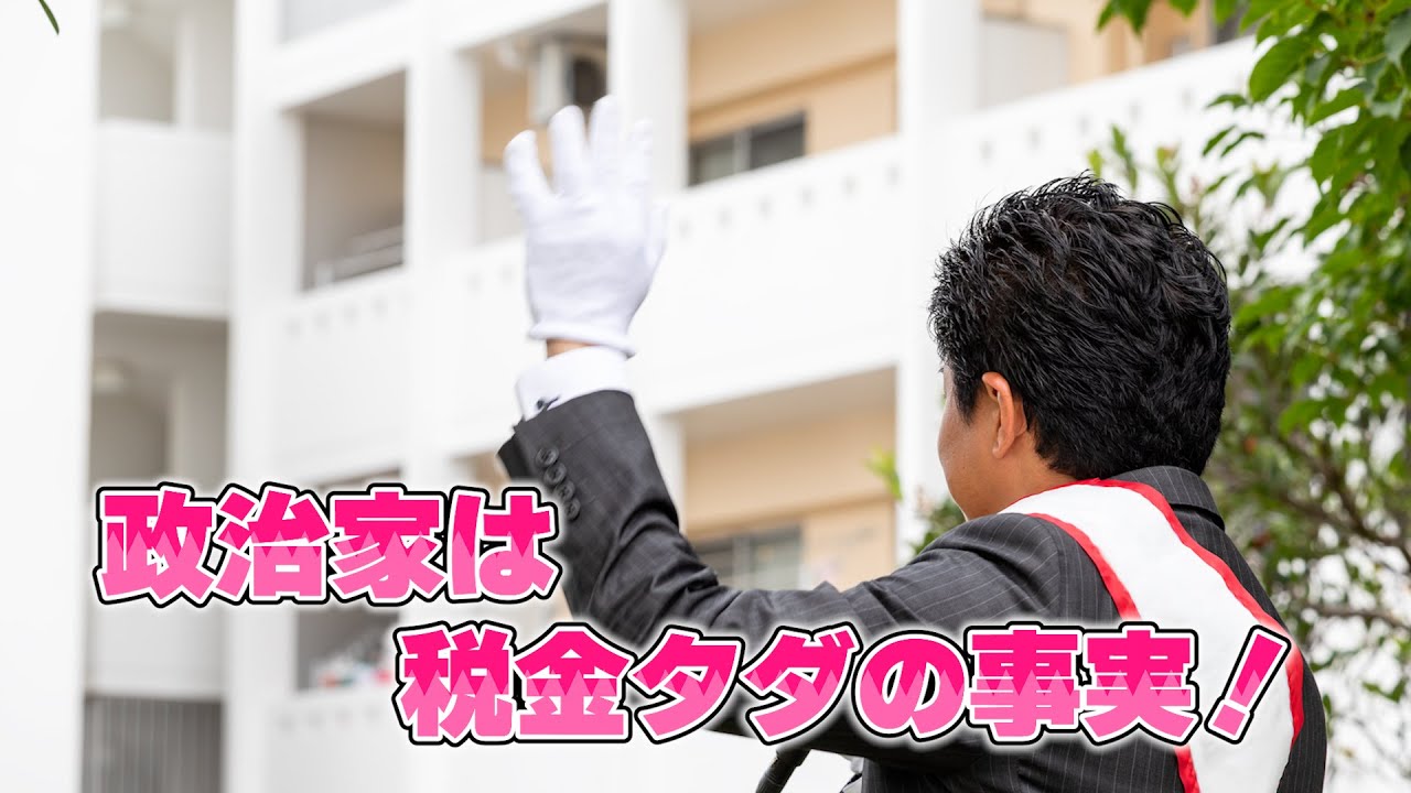 怒れ！これが政治家税金タダのからくりだ！！