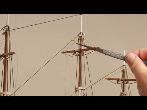 PALOS-059- Como hacer los palos 17. ESSEX - Modelismo Naval