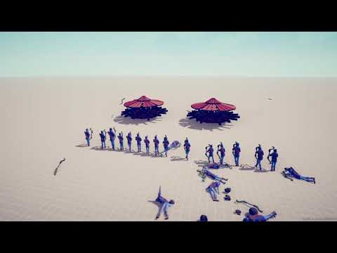 TABS : 25 Snake Archer VS 2 Da Vinci Tank | Totally Accurate Battle Simulator