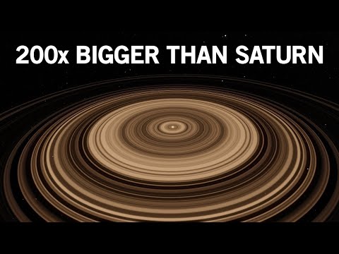 This Gigantic Planet Has Rings 200 Times the Size of Saturn’s!