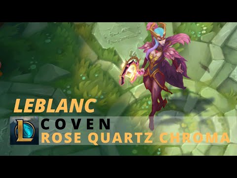Coven Leblanc Rose Quartz Chroma - League Of Legends