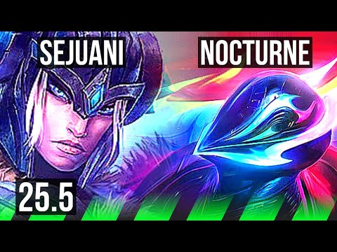 SEJUANI vs NOCTURNE (JGL) | KR Challenger | 25.5
