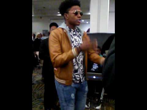 Freestyle in the lobby