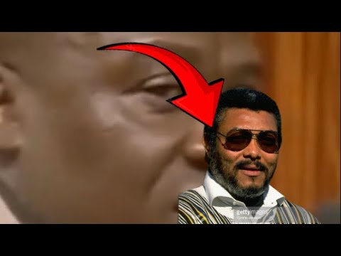 Mr Adabuga appears before a commission to answer questions about crime he commits with JJ Rawlings