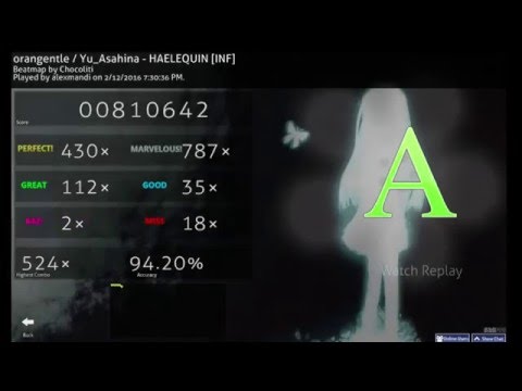 [328PP] orangentle / Yu_Asahina - HAELEQUIN [INF] - A Rank 94.20%