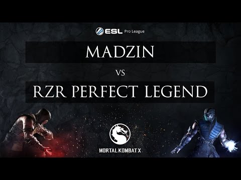 ESL MKX Pro League Season One Finals: LB RO 4 - Madzin VS RZR Perfect Legend