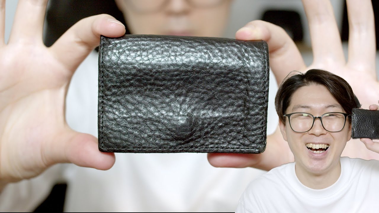 使ってる財布と財布の中身を紹介します「PLAY WALLET LEATHER　Minimalight × MAGASINN KYOTO」