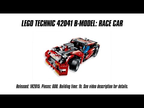 Vidéo LEGO Technic 42041 : Le camion de course