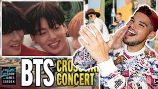 BTS Performs a Concert in the Crosswalk | REACTION