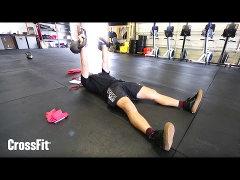 The Kettlebell Floor Press