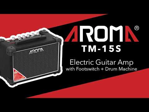 Демонстрация звучания комбоусилителя Aroma TM-15S