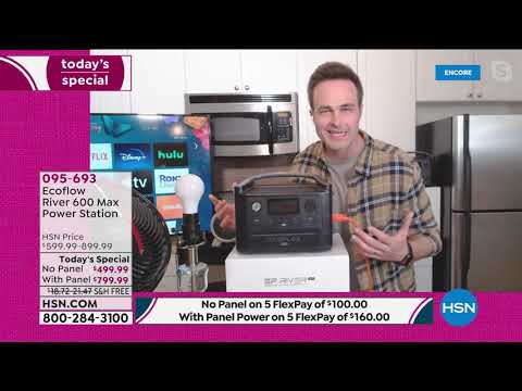 HSN | Electronic Connection featuring EcoFlow 03.21.2021 - 06 AM