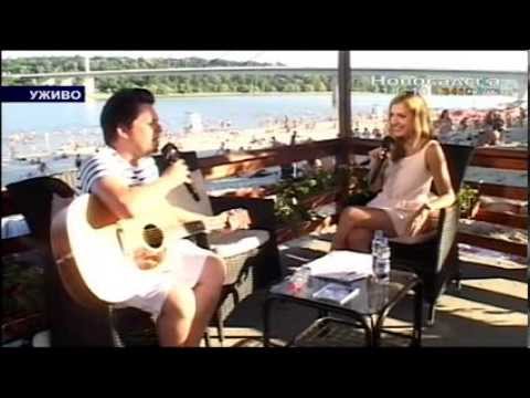 Aljosa Borus - Novosadska TV (premijera pesme "Strandiki")
