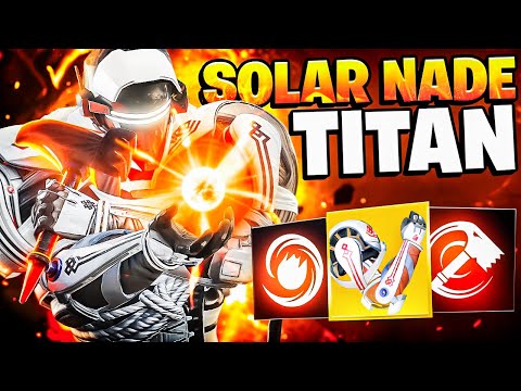 INFINITE GRENADE SPAM | End Game Solar Titan Build | Edge of Fate Ashen Wake | Destiny 2